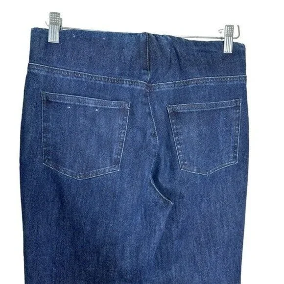 Soft Surroundings The Ultimate Denim Pull-On Bootcut Jeans Size Petite Small - Picture 6 of 10